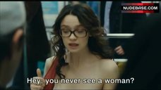 5. Sara Forestier Naked in Train – The Names Of Love