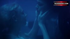 6. Zendaya Lesbian Kiss in Underwater – Euphoria