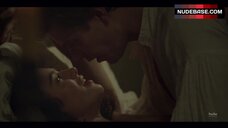8. Jessica Brown Findlay Sex Scene – Harlots