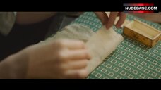 1. Liu Yifei Flashes Lingerie – Night Peacock