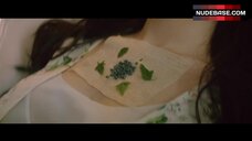 10. Liu Yifei Flashes Lingerie – Night Peacock
