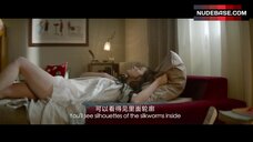 7. Liu Yifei Flashes Lingerie – Night Peacock
