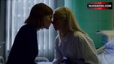 8. Emma Greenwell Lesbian Kiss – The Rook