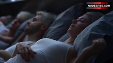4. Catherine Steadman Pokies Through Top – The Rook