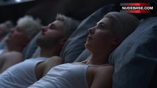 6. Catherine Steadman Pokies Through Top – The Rook