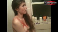 2. Kate Lyn Sheil Nude in Shower – The Zone