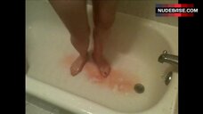6. Kate Lyn Sheil Nude in Shower – The Zone