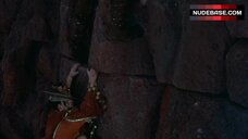 4. Brigitte Nielsen Flashes Underwear – Red Sonja