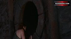 6. Brigitte Nielsen Flashes Underwear – Red Sonja