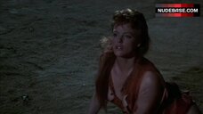 5. Brigitte Nielsen Breasts Flash – Red Sonja