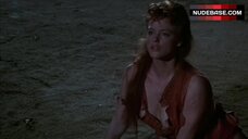 7. Brigitte Nielsen Breasts Flash – Red Sonja