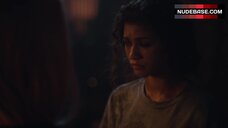 6. Zendaya Flashes Boobs in Lesbian Scene – Euphoria