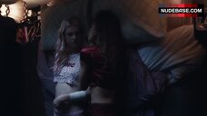 9. Zendaya Flashes Boobs in Lesbian Scene – Euphoria
