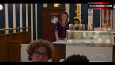 2. Maya Hawke Bouncing Tits – Stranger Things