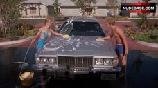 1. Kimberly McArthur in Blue Bikini – Slumber Party Massacre Ii