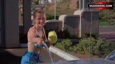 10. Kimberly McArthur in Blue Bikini – Slumber Party Massacre Ii