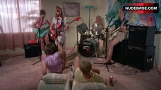 6. Kimberly McArthur in Blue Bikini – Slumber Party Massacre Ii