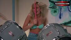 9. Kimberly McArthur in Blue Bikini – Slumber Party Massacre Ii