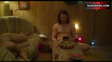 4. Francesca Eastwood Sleeping Nude – A Violent Separation