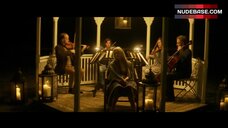 3. Eveline Hall Flashes Boobs and Butt – Euphoria