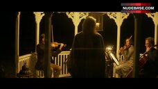 5. Eveline Hall Flashes Boobs and Butt – Euphoria