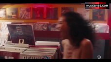 1. Selma Lhaij Completely Nude in Music Store – Vernon Subutex