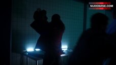 1. Eline Powell Lying Nude on Table – Siren