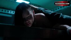 9. Eline Powell Lying Nude on Table – Siren