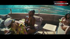 2. Andrea Bennetti Topless Scene – The Beach Bum