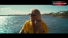 3. Isla Fisher Flashes Her Lingerie – The Beach Bum