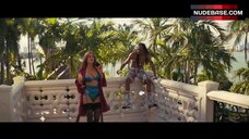 Isla Fisher Flashes Her Lingerie – The Beach Bum