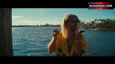 7. Isla Fisher Flashes Her Lingerie – The Beach Bum
