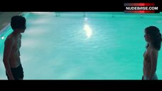 7. Haley Lu Richardson Lingerie Scene – Five Feet Apart