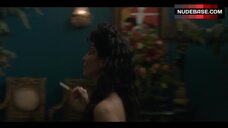 5. Tamara Feldman Covers Her Breasts with Hair – Strange Angel