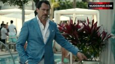 2. Christa B. Allen Sexy in Blue Bikini – Grand Hotel