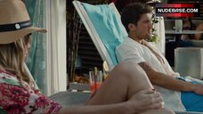 9. Christa B. Allen Sexy in Blue Bikini – Grand Hotel