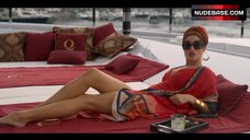 1. Gemma Arterton in Sexy Red Swimsuit – Murder Mystery