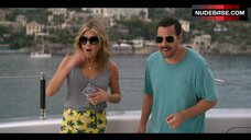 3. Gemma Arterton in Sexy Red Swimsuit – Murder Mystery