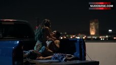 10. Melissa Barrera Outdoor Sex – Vida
