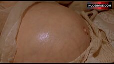 6. Pregnant Bekki Vallin in See-Through Dress – Mindwarp