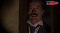 6. Kim Dickens Kissing Scene – Deadwood