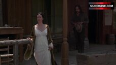 1. Molly Parker Nipples Through Dress – Deadwood