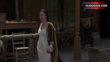 Molly Parker Nipples Through Dress – Deadwood