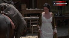 5. Molly Parker Nipples Through Dress – Deadwood