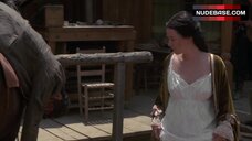 6. Molly Parker Nipples Through Dress – Deadwood