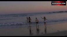 3. Maria Louis in Lingerie on Beach – #Followme