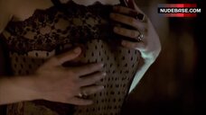 7. Molly Parker Boobs Scene – Deadwood