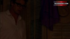 2. Sarah Clarke in Sexy Black Lingerie – Women In Trouble