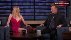 Sophie Turner Jiggling Boobs – Conan