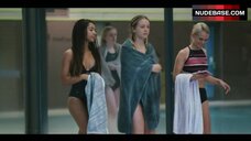 2. Lena Klenke in Sexy Black Bikini – How To Sell Drugs Online (Fast)